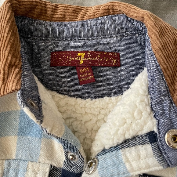 7 For All Mankind Boy Jacket - Picture 3 of 3